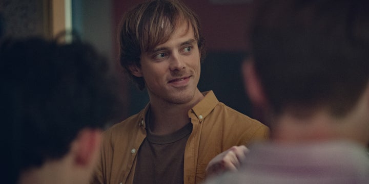 Jack Barton as Nick Nelson's older brother David in Heartstopper