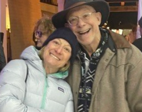 The author and her husband
