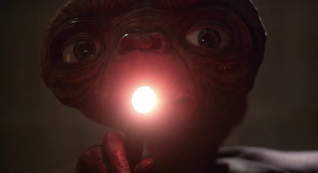 E.T was almost... much scarier.