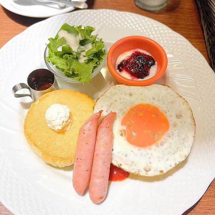 星乃珈琲店「パンケーキプレート」