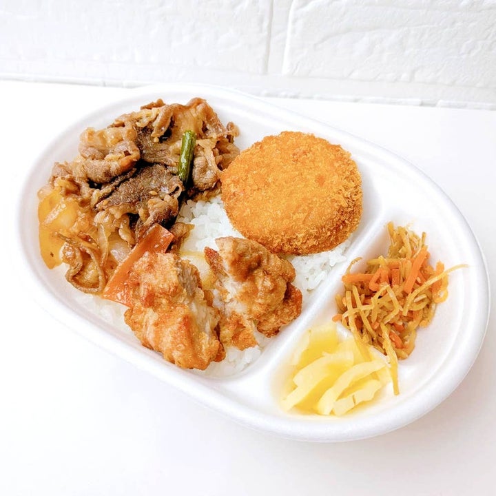 ほっともっと「牛焼肉得弁ランチ」