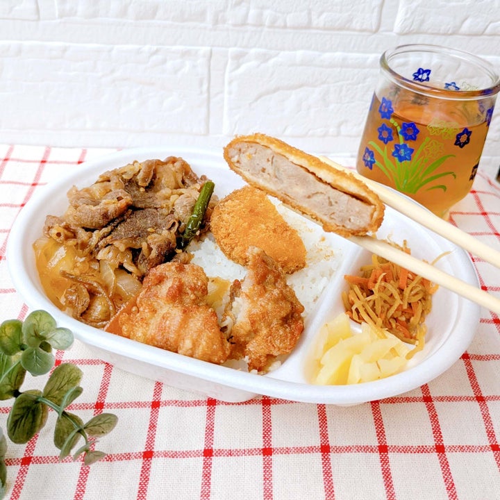 ほっともっと「牛焼肉得弁ランチ」