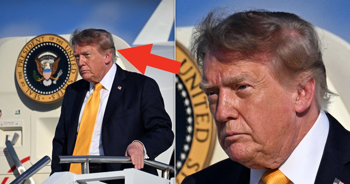 What In The Brown Hair Is Going On Here — Is Trump No Longer Blond?