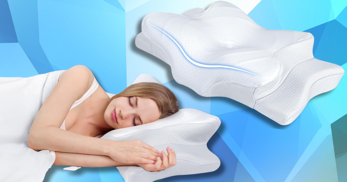 This Pillow Provides ‘Life-Changing' Comfort And Neck Pain Relief — And It's $40 Today