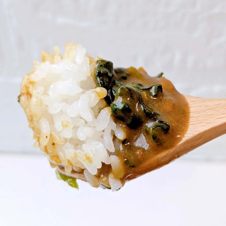 すき家「ほうれん草カレー サラダランチセット」