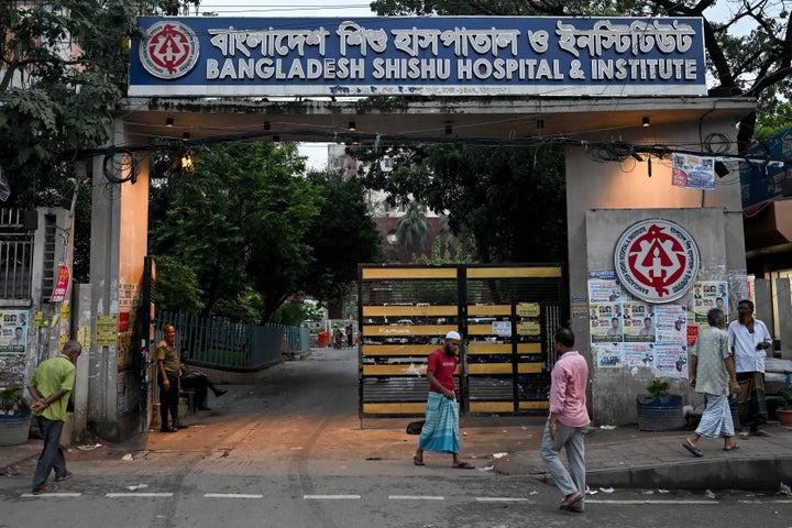 Bangladesh's deadliest measles outbreak in decades is nearing the grim milestone of 1,000 child deaths. Bangladesh Shishu Hospital & Institute in Dhaka is seen on Thursday.
