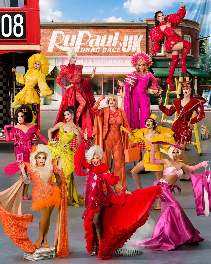 The current cast of RuPaul's Drag Race UK