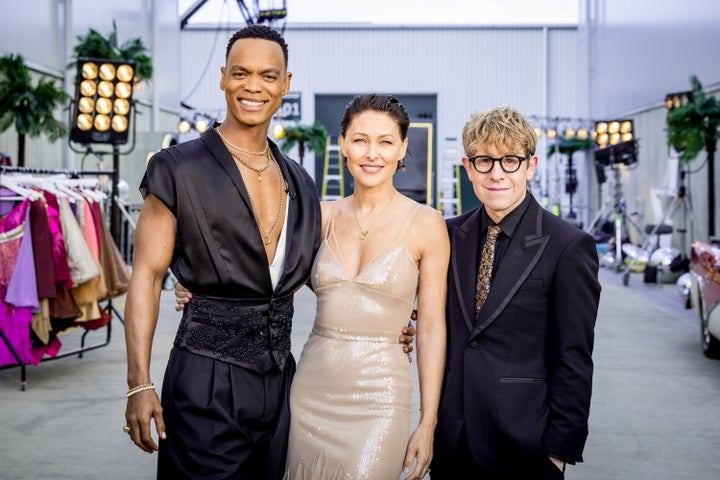 Johannes, Emma and Josh will front their first Strictly Come Dancing live show next week