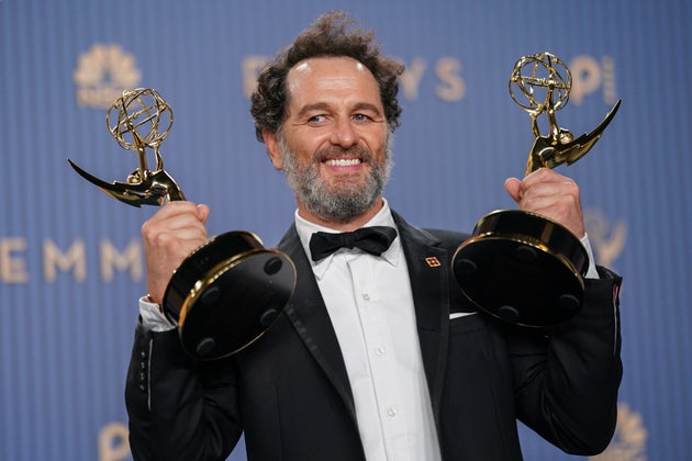 Widow’s Bay star Matthew Rhys won two Emmys on Monday night