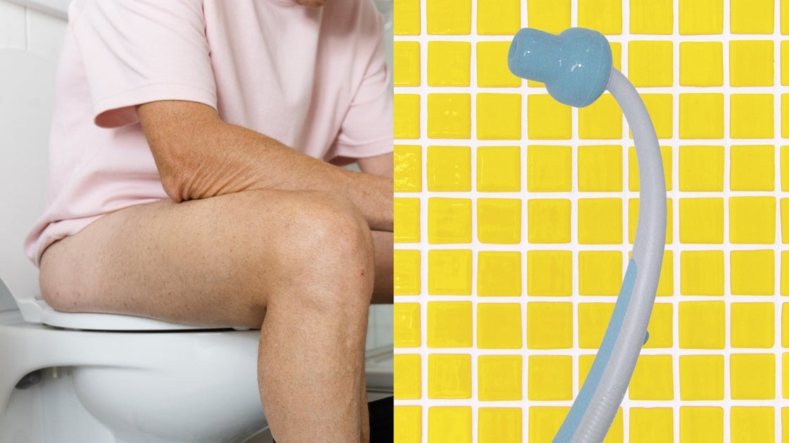No One Wants To Talk About This Embarrassing Part Of Aging — But This Small Toilet Tool Can Help - HuffPost