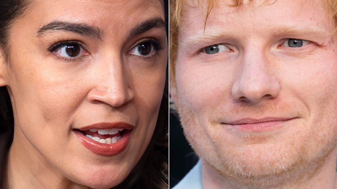 AOC Condemns Ed Sheeran Tour After Macklemore Removal Over Pro-Palestinian Remarks