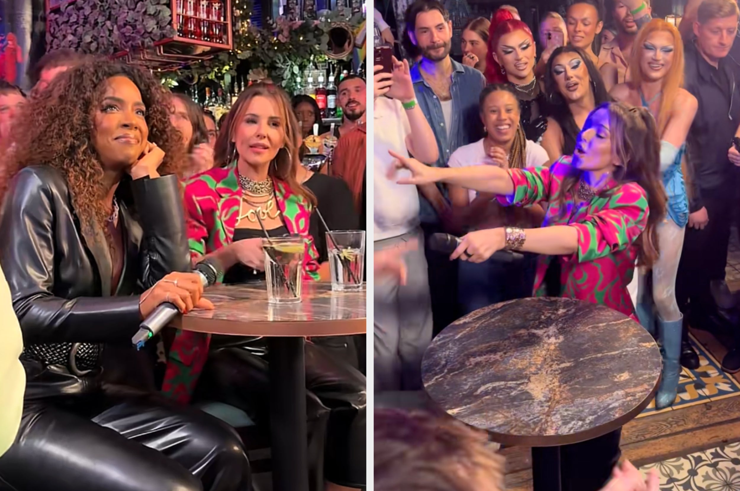 Cheryl And Kelly Rowland Surprise Fans During Night Out On Manchester's Canal Street