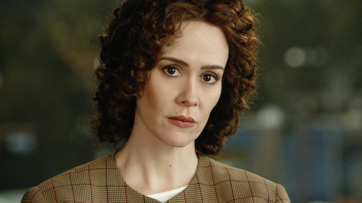 Sarah Paulson as Marcia Clark in the first season of American Crime Story