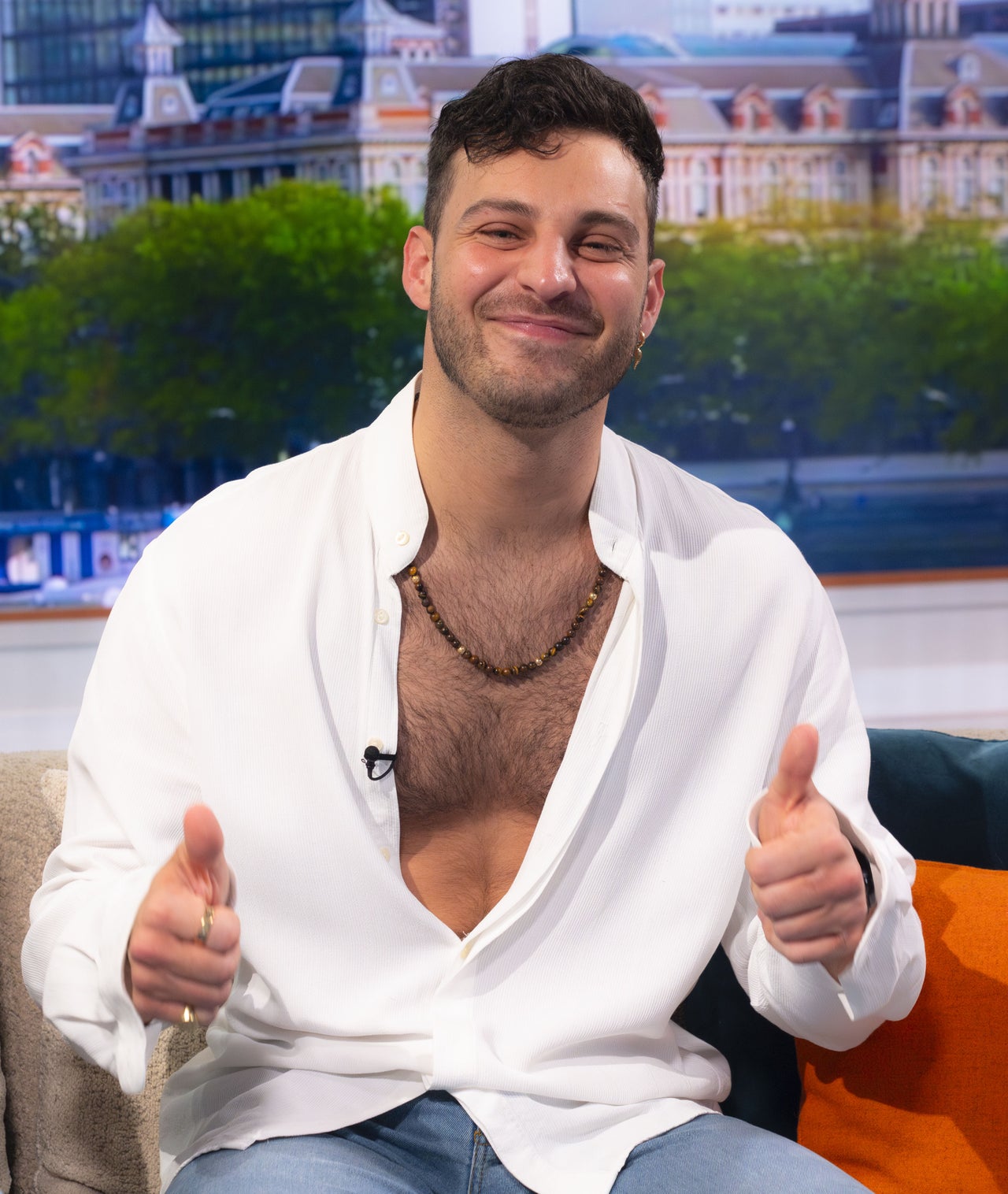 Vito Coppola pictured in the Good Morning Britain studio last year