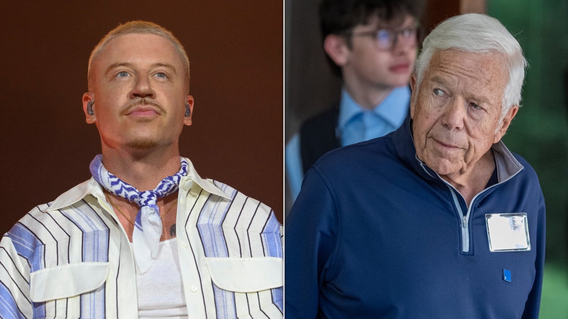 Macklemore Issues Challenge To Robert Kraft Amid Ed Sheeran Tour ...