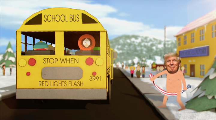 President Donald Trump's appearance in the new Season 29 intro of "South Park."