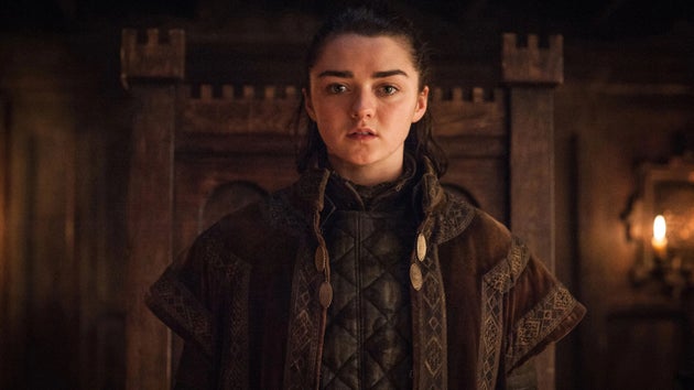 Maisie Williams in Game of Thrones