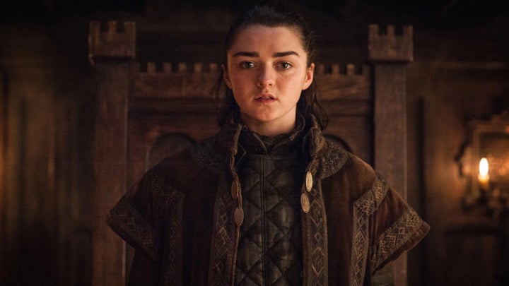 Maisie Williams in Game of Thrones