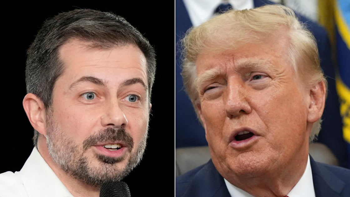 Pete Buttigieg nutzt Trumps berühmten Schlachtruf in einer bissigen ...