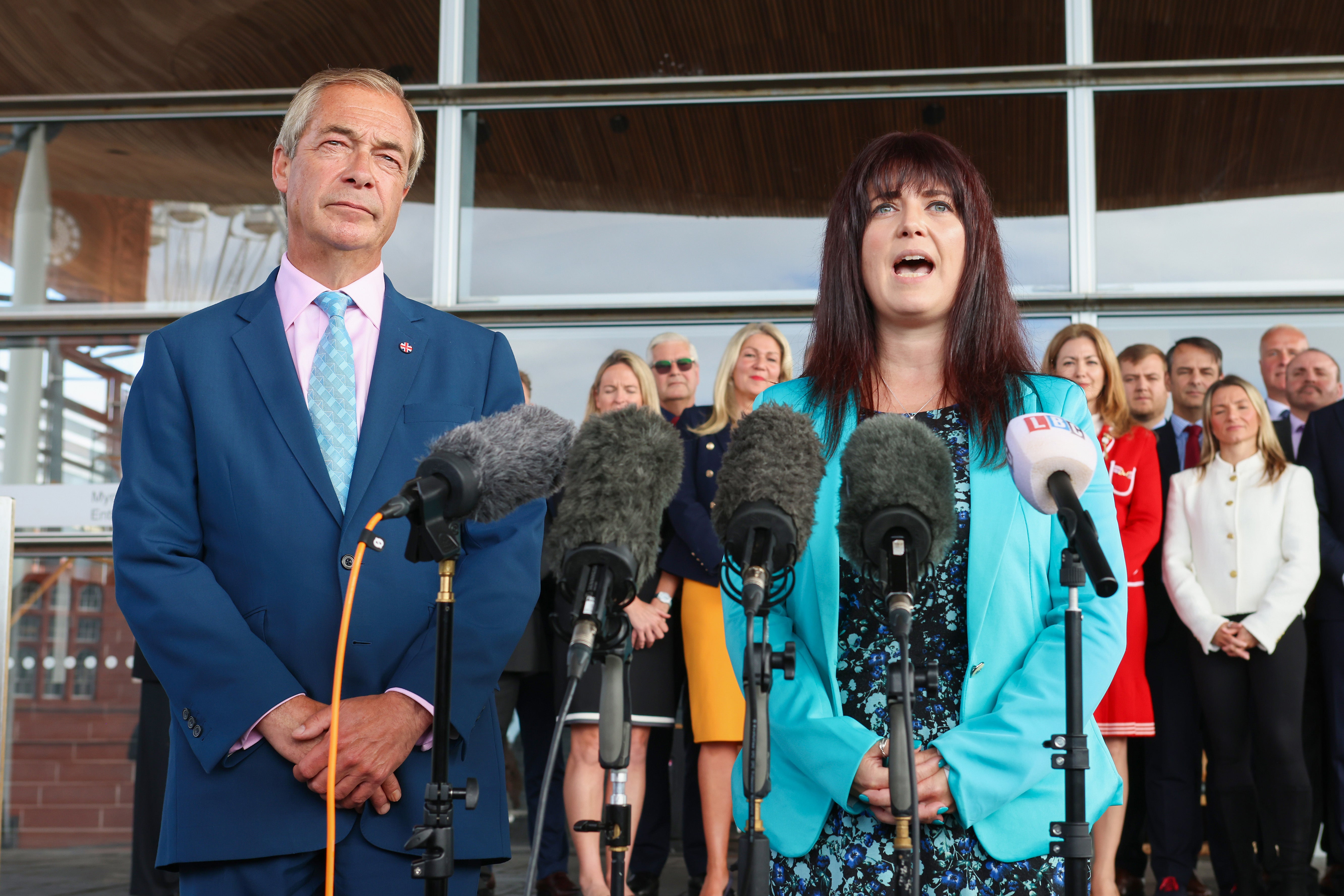 Farage Plays Down Latest 'Bump In The Road' For Reform UK As He Unveils New Wales Leader