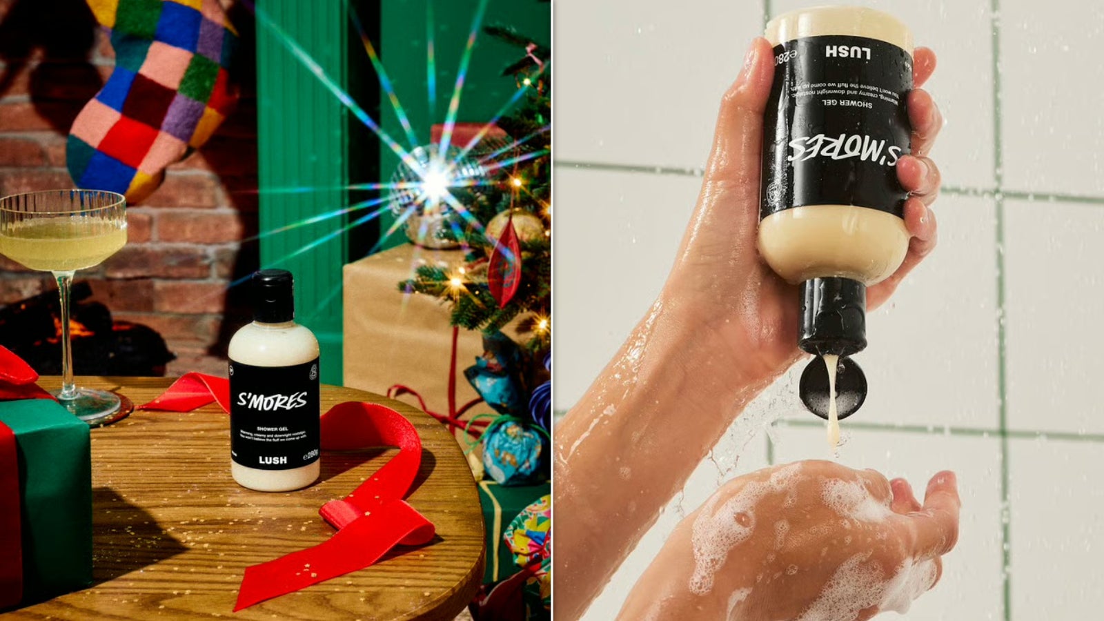 LUSH's New S'mores Shower Gel Has Replaced Snow Fairy As My Go-To Seasonal Scent