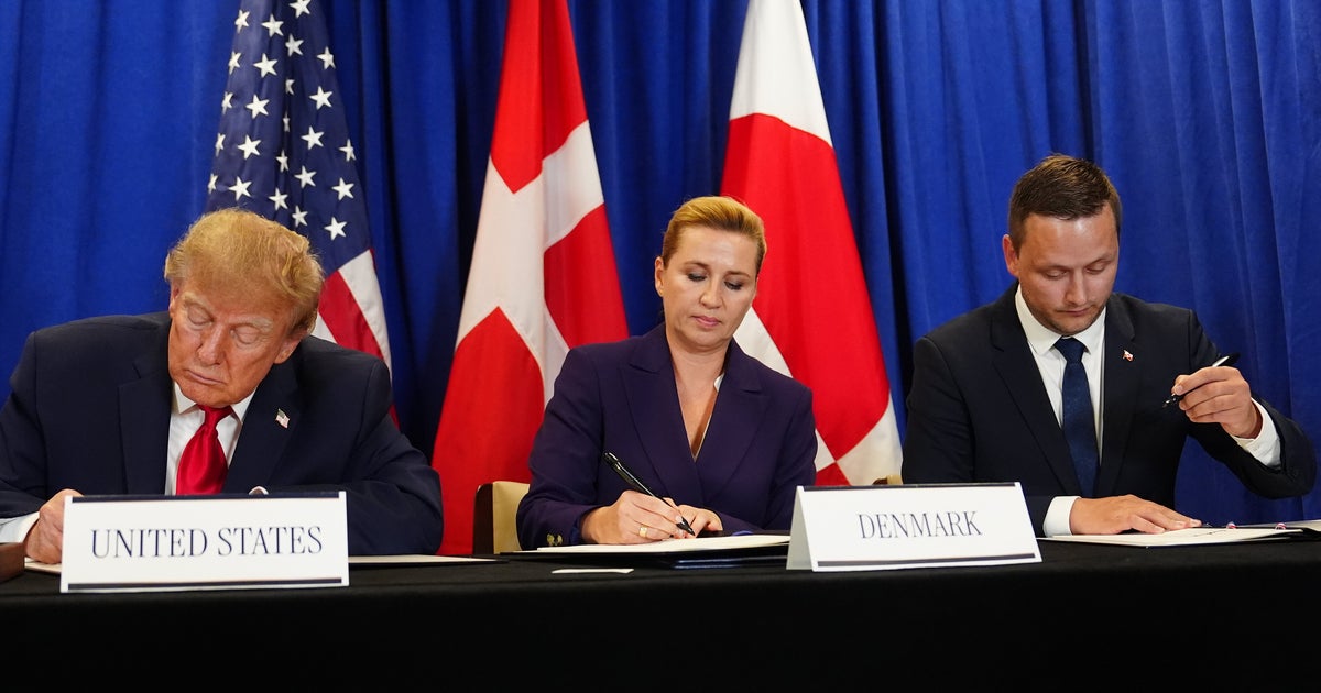 Trump Signs US-Denmark-Greenland Agreement To Bolster Arctic Security Trump Signs US-Denmark-Greenland Agreement To Bolster Arctic Security