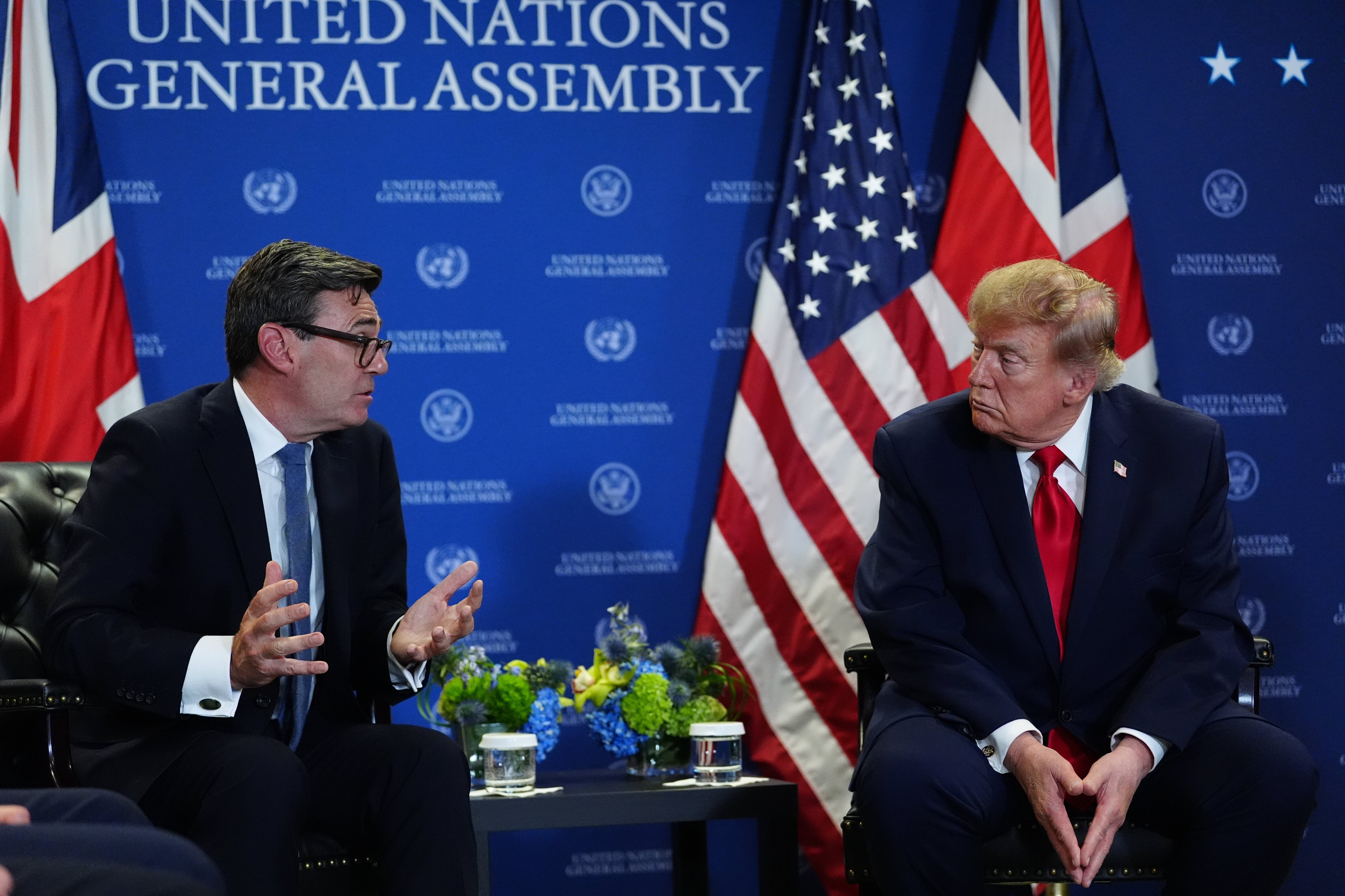 Blow For Andy Burnham As Donald Trump Blasts 'Terrible' Chagos Handover Plan