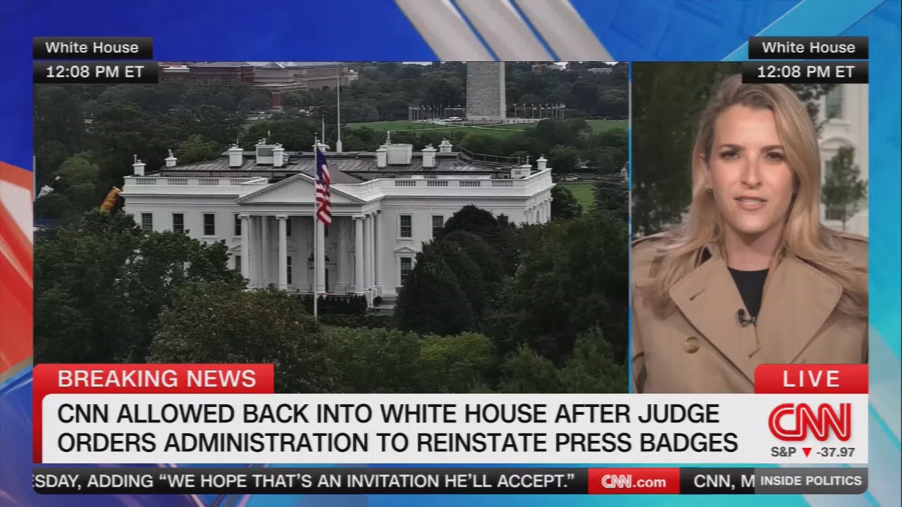 CNN, MS NOW, Politico Allowed Back Into White House Amid Trump Ban Chaos