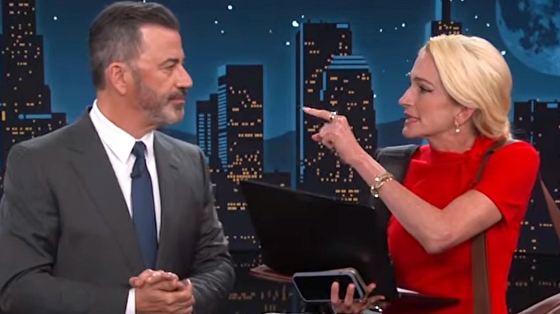 Jimmy Kimmel’s Own Ferociously Devoted ‘Natalie’ Crashes Show In New Dig At Trump