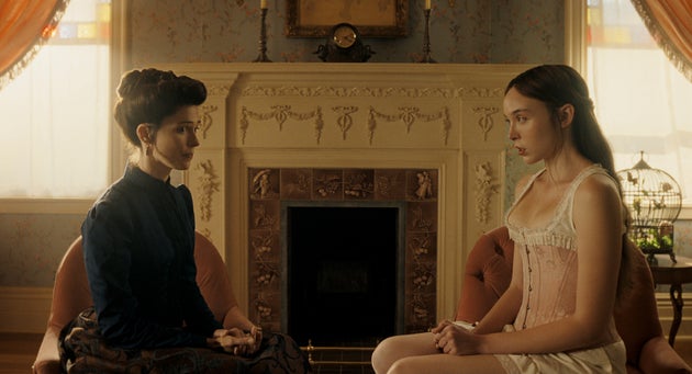 Rebecca Hall and Ella Beatty in season four of Monster