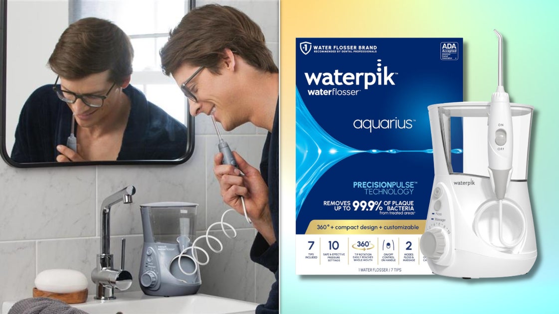 ‘I Literally Saw The Debris From Between My Teeth Running Into The Sink’ After Using This On-Sale Water Flosser
