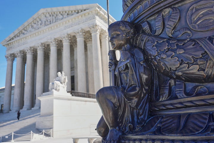The U.S. Supreme Court is seen Friday, Sept. 25, 2026, in Washington. (AP Photo/Mariam Zuhaib)