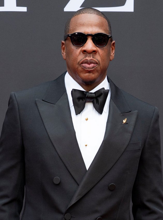 Jay-Z pictured earlier this month