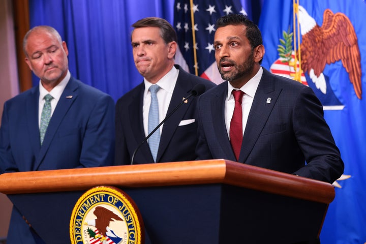 Kash Patel got dragged by a reporter after the FBI director boasted about the bureau’s Ten Most Wanted arrests.