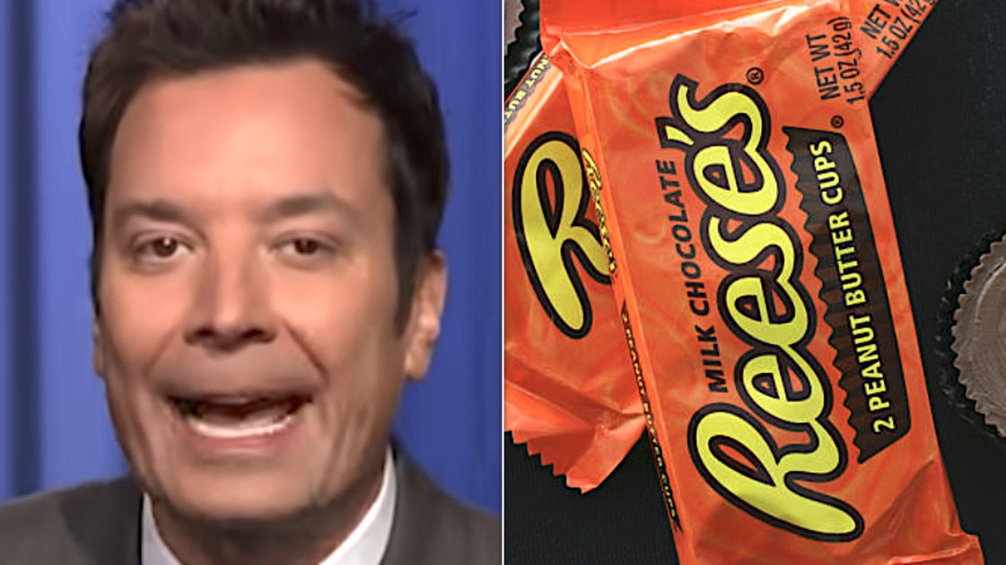 Jimmy Fallon Compares Trump AI Site To Reese's Peanut Butter Cup But Not In Good Way