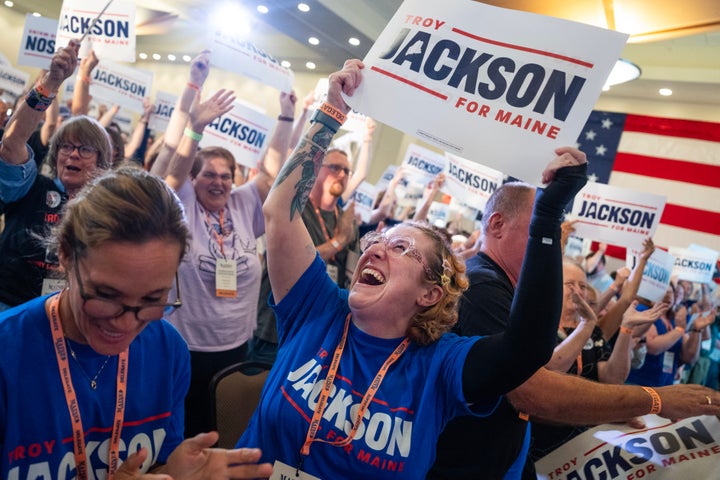 The dark money is helping fund Collins’ campaign against Democrat Troy Jackson.