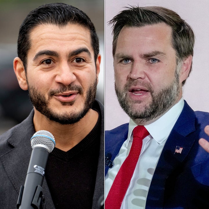 Michigan Democratic Senate candidate Abdul El-Sayed, left, burned Vice President JD Vance, right, with a new nickname.