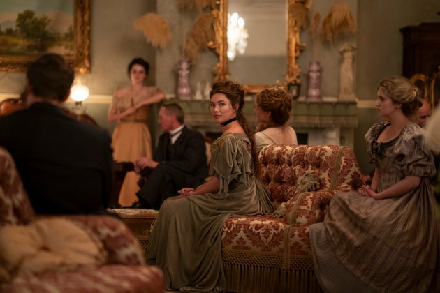 Florence Pugh on the set of East Of Eden