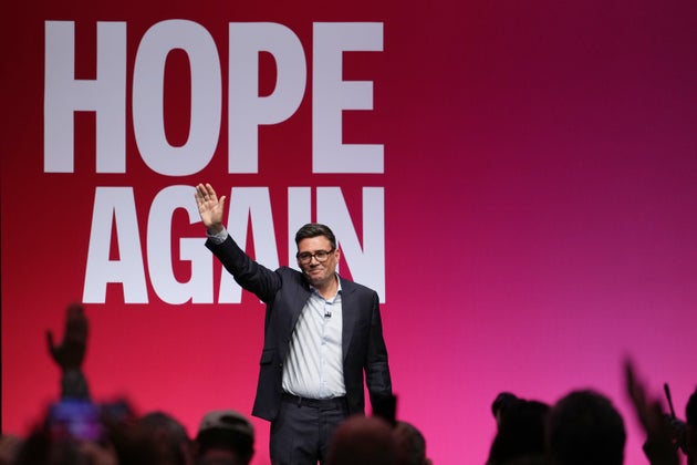 Andy Burnham at the Labour conference last week.