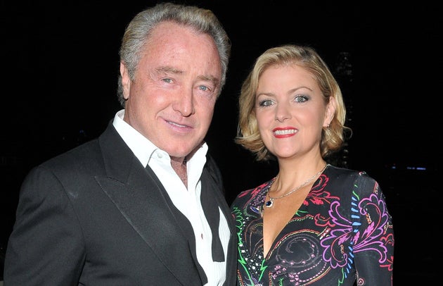 Michael Flatley and Niamh O'Brien in 2018