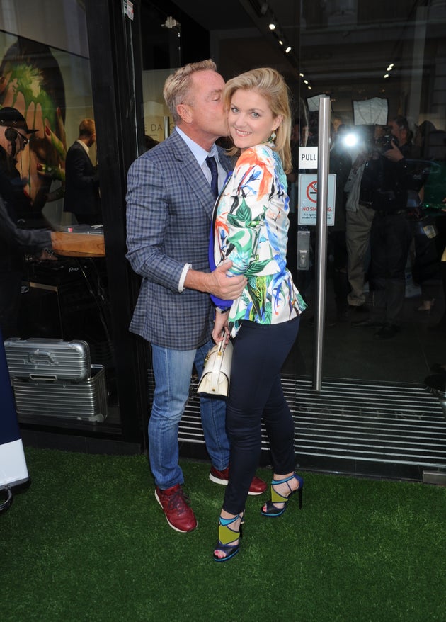 Michael and Niamh at an event in 2016