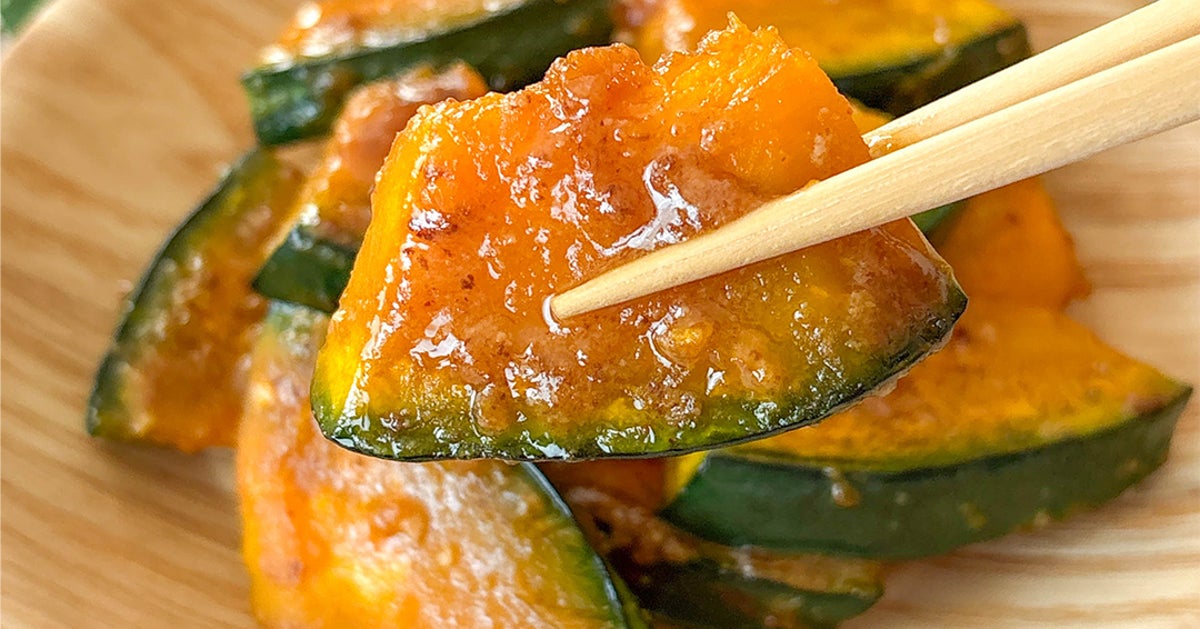 【かぼちゃがあったらコレ作って】煮物より手軽でうまい！かぼちゃのみりんバターレシピ