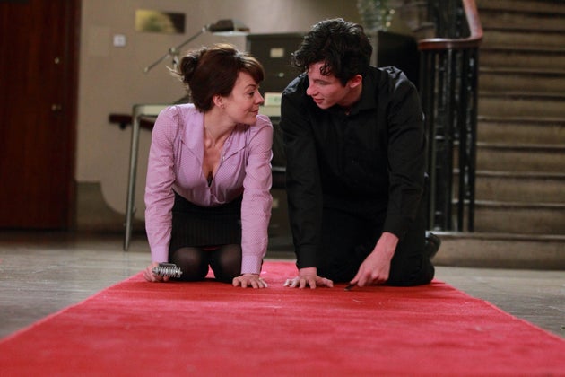 The late Helen McCrory and Callum Turner in the 2012 miniseries Leaving