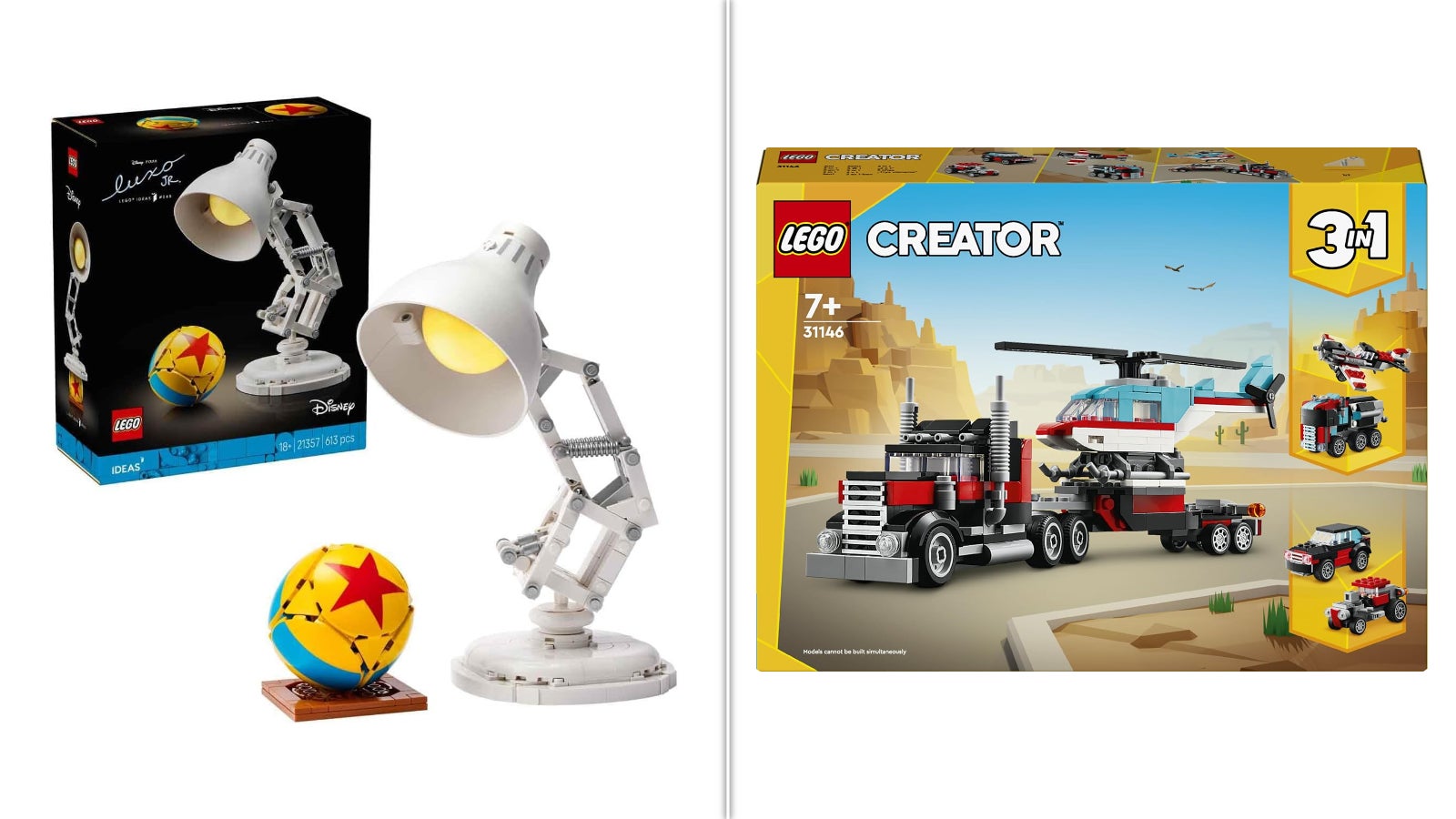 Lego sets discounted across multiple product lines