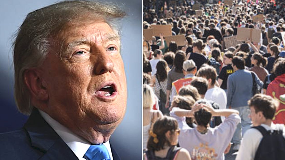 Donald Trump Makes Wild Claim About Student Protests In France