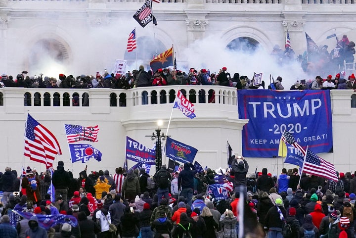 Rioters stormed the U.S. Capitol on Jan. 6, 2021, in Washington, D.C.