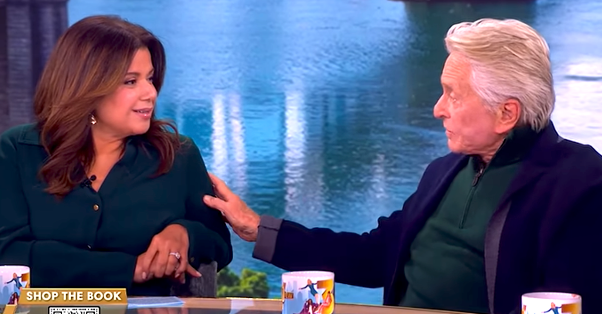 Ana Navarro Tells Michael Douglas Why She Remains A Republican On 'The View'