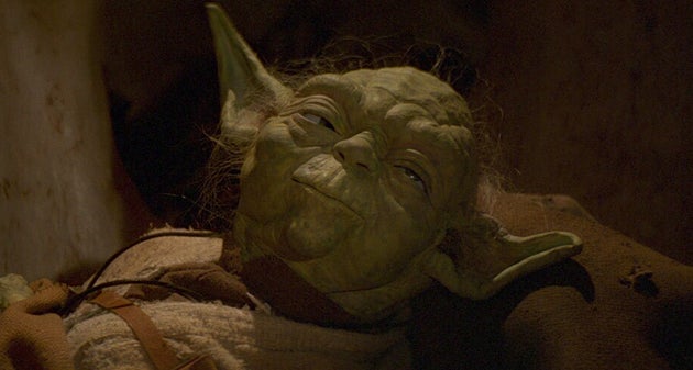 Yoda in the Star Wars series.