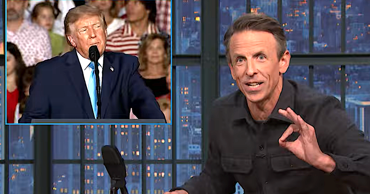 Seth Meyers Slams Trump's Incoherent Comments on Iran's Nuclear Weapons