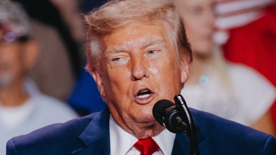 Trump prahlte mit der Größe seiner Menschenmenge. Der Kameramann von ...